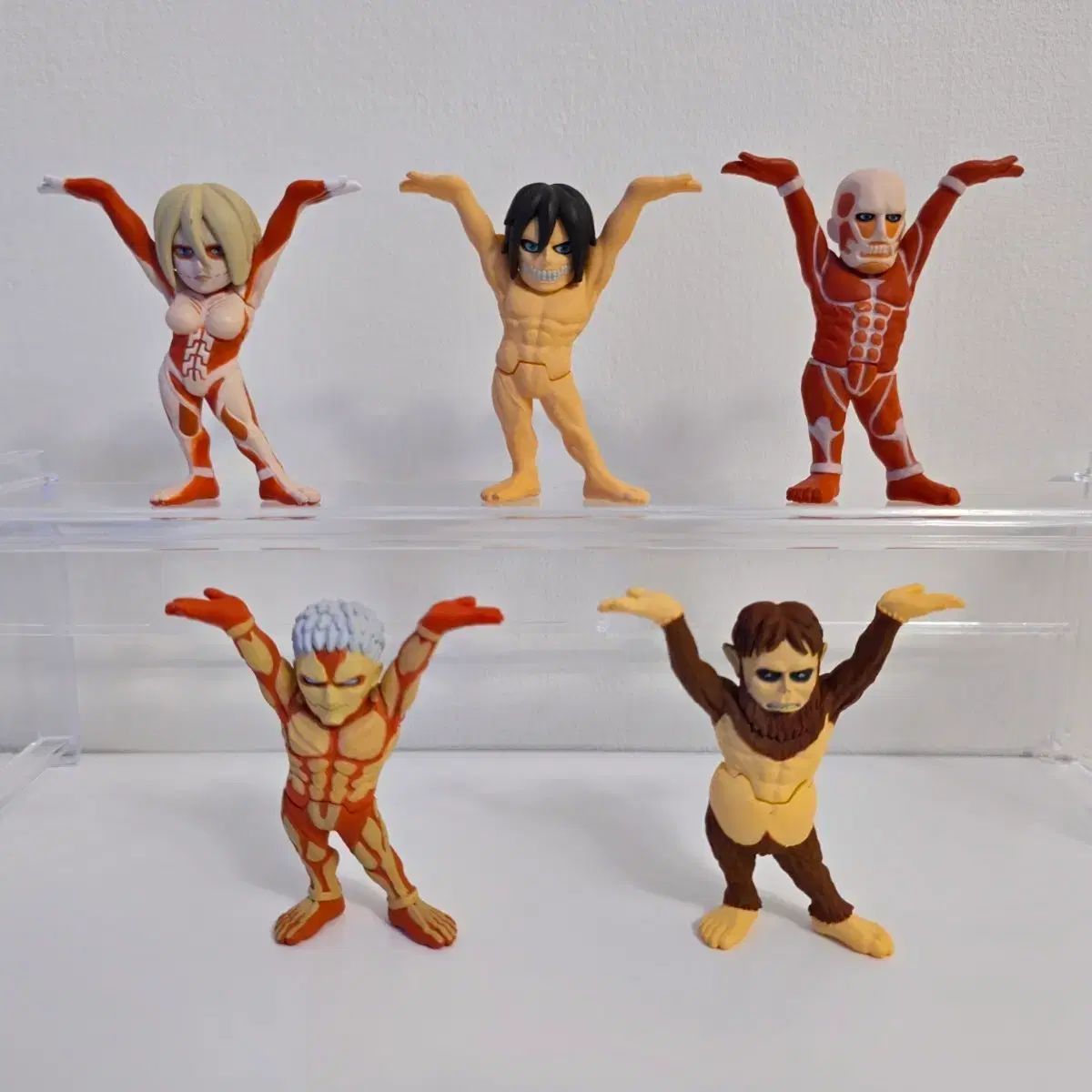 進撃の巨人 ファンオーキ ガチャ 5種 フルセット