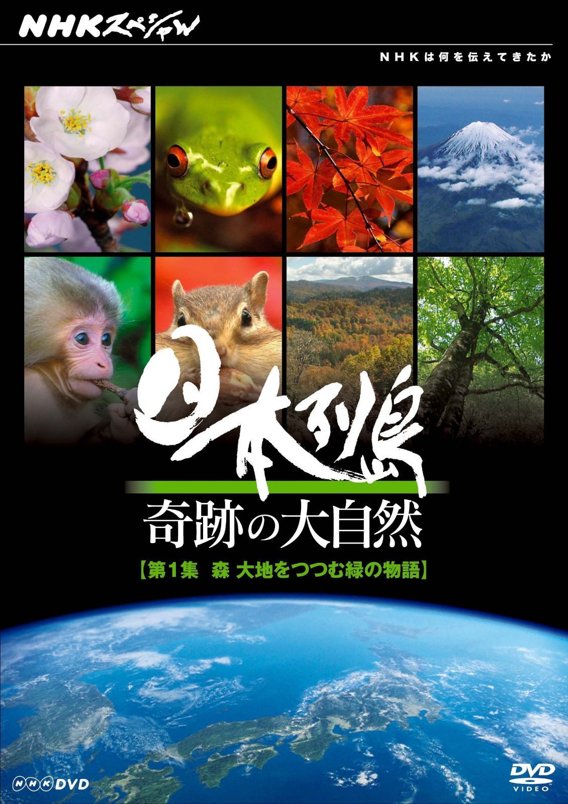 NHKスペシャル 日本列島 奇跡の大自然 第１集 森 大地をつつむ緑の物語 [DVD]