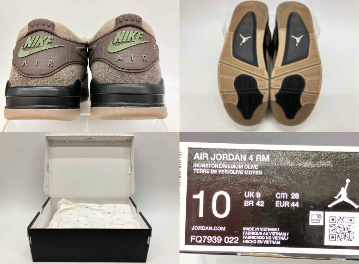 NIKE AIR JORDAN 4 RM FQ7939-022 ナイキ エアジョーダン4 RM US10 