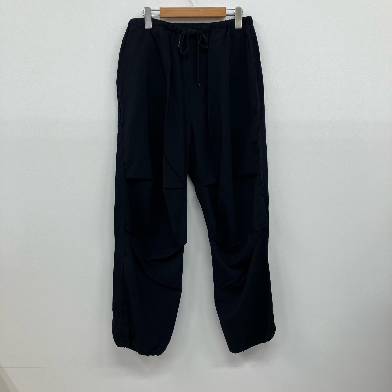 【イオン広店】 中古 COMOLI | コモリ パンツ ウールニータックパンツ V01-03023 ダークネイビー サイズ：2 【107】