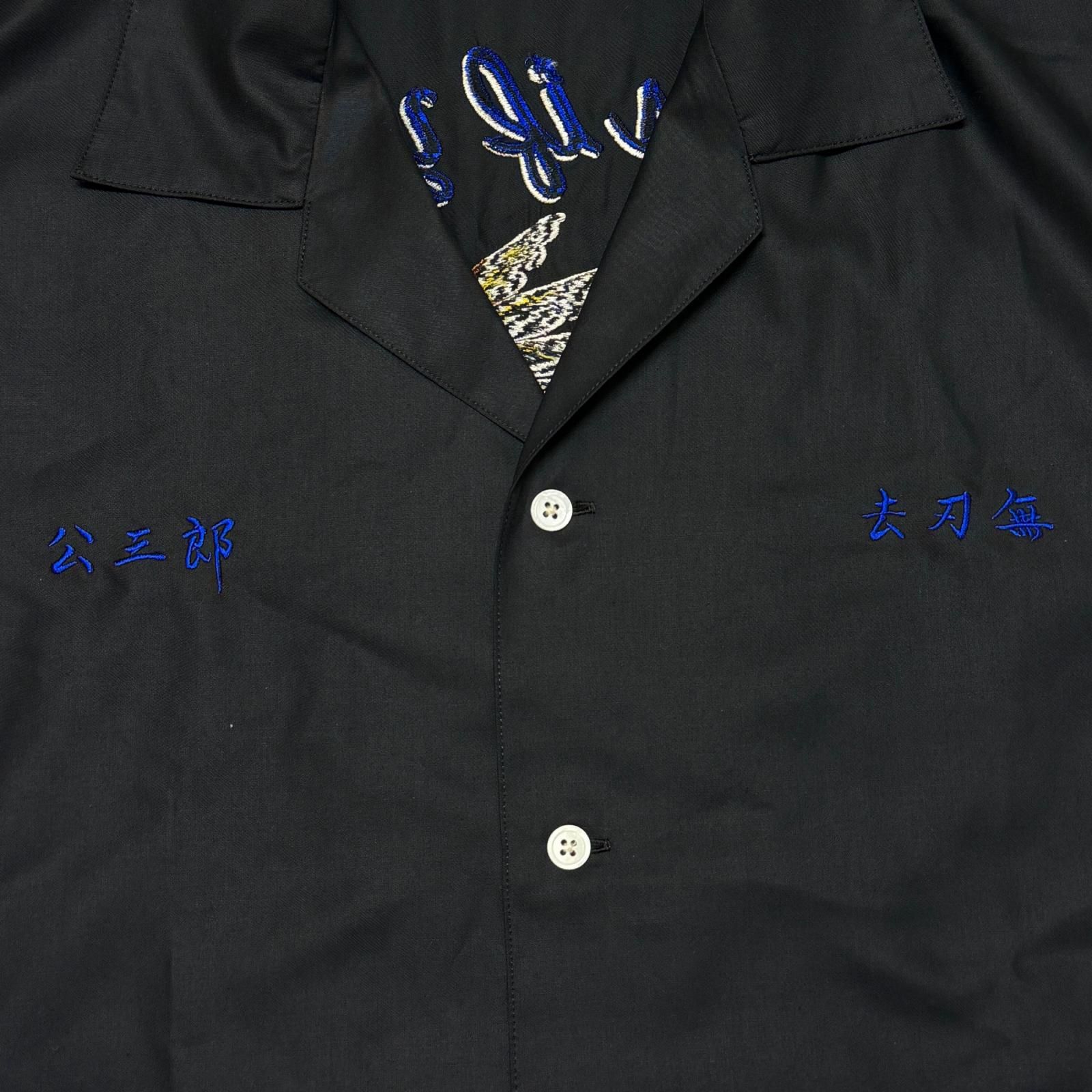 sulvam × KOZABURO 24SS EMBROIDERY SHIRT エンブロイダリーシャツ