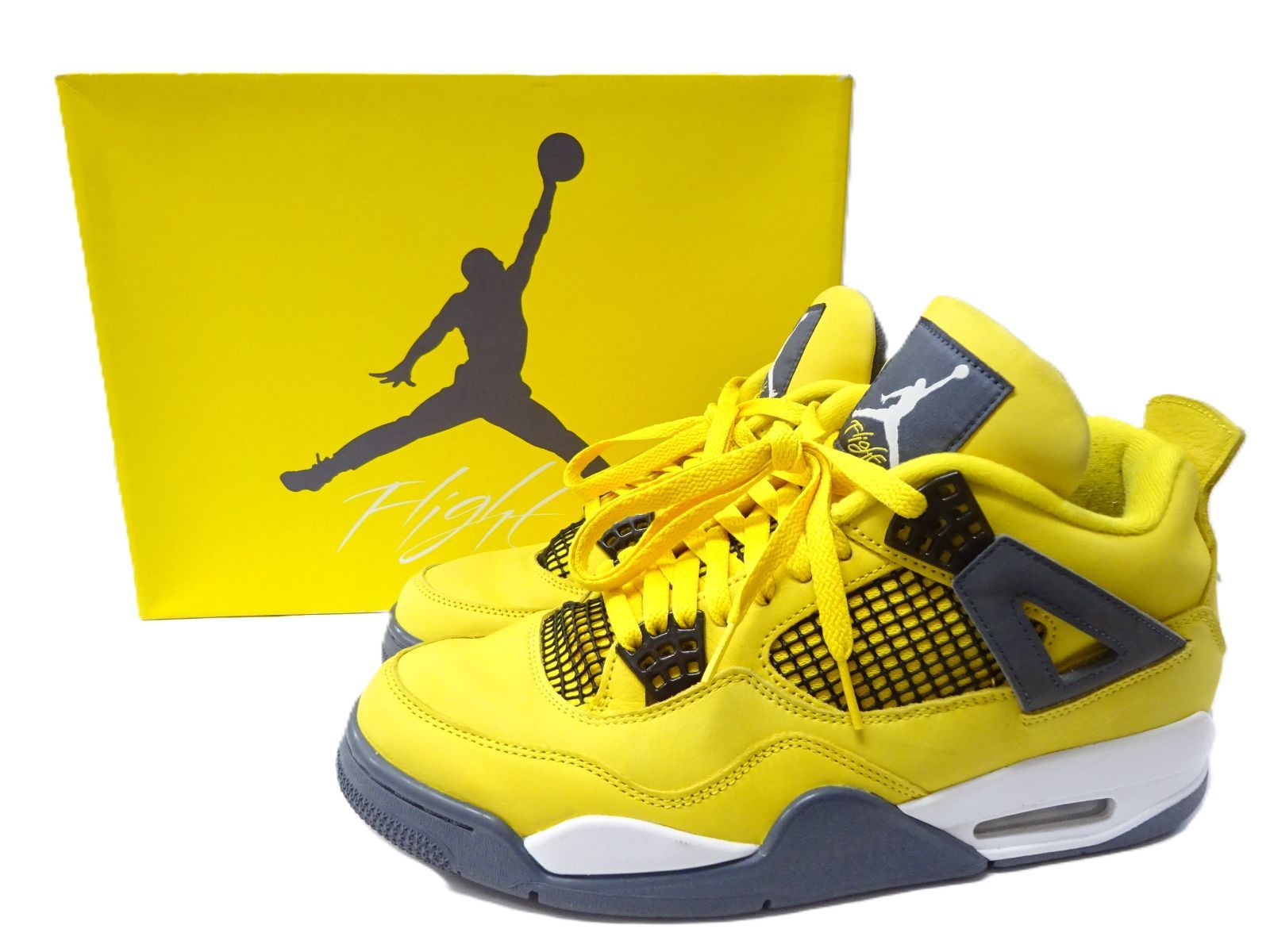 NIKE ナイキ AIR JORDAN 4 エア ジョーダン4 ツアーイエロー CT8527-700 28.0cm スニーカー