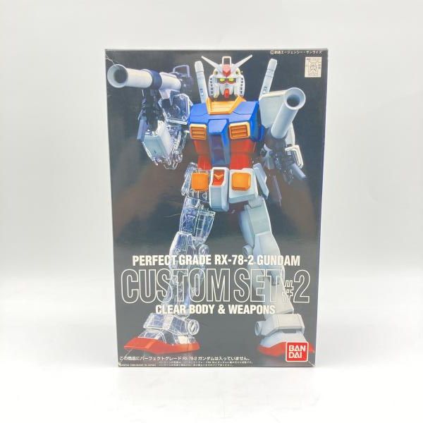【中古】ｶﾞﾝﾀﾞﾑ）バンダイ PG RX-78-2 ガンダム用カスタムセット#2 クリヤーボディ＆ウェポンズ/機動戦士ガンダム[6][240006574123]