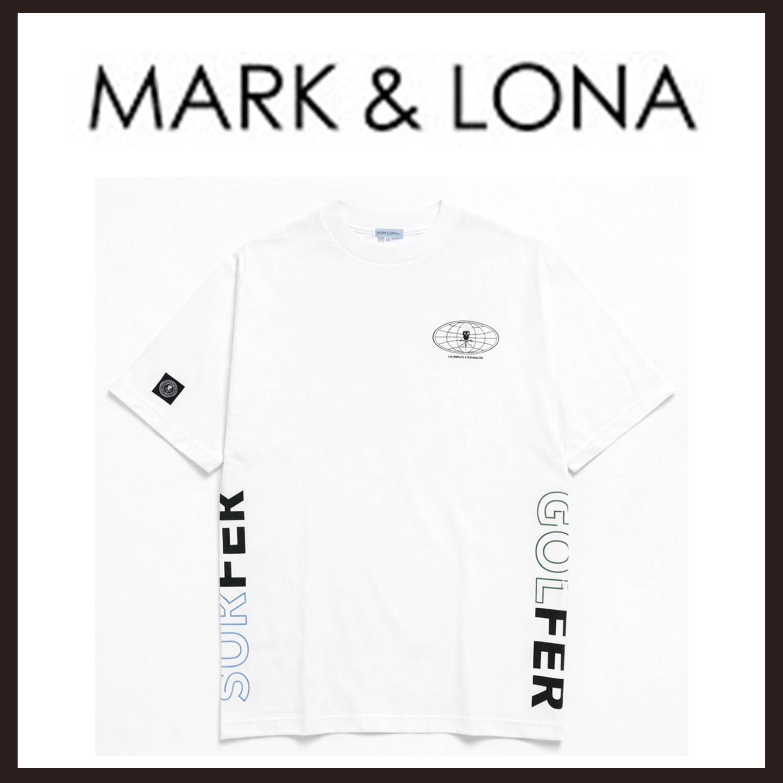 新品未使用 MARK&LONA（マークアンドロナ） SEAGREEN Tシャツ 50