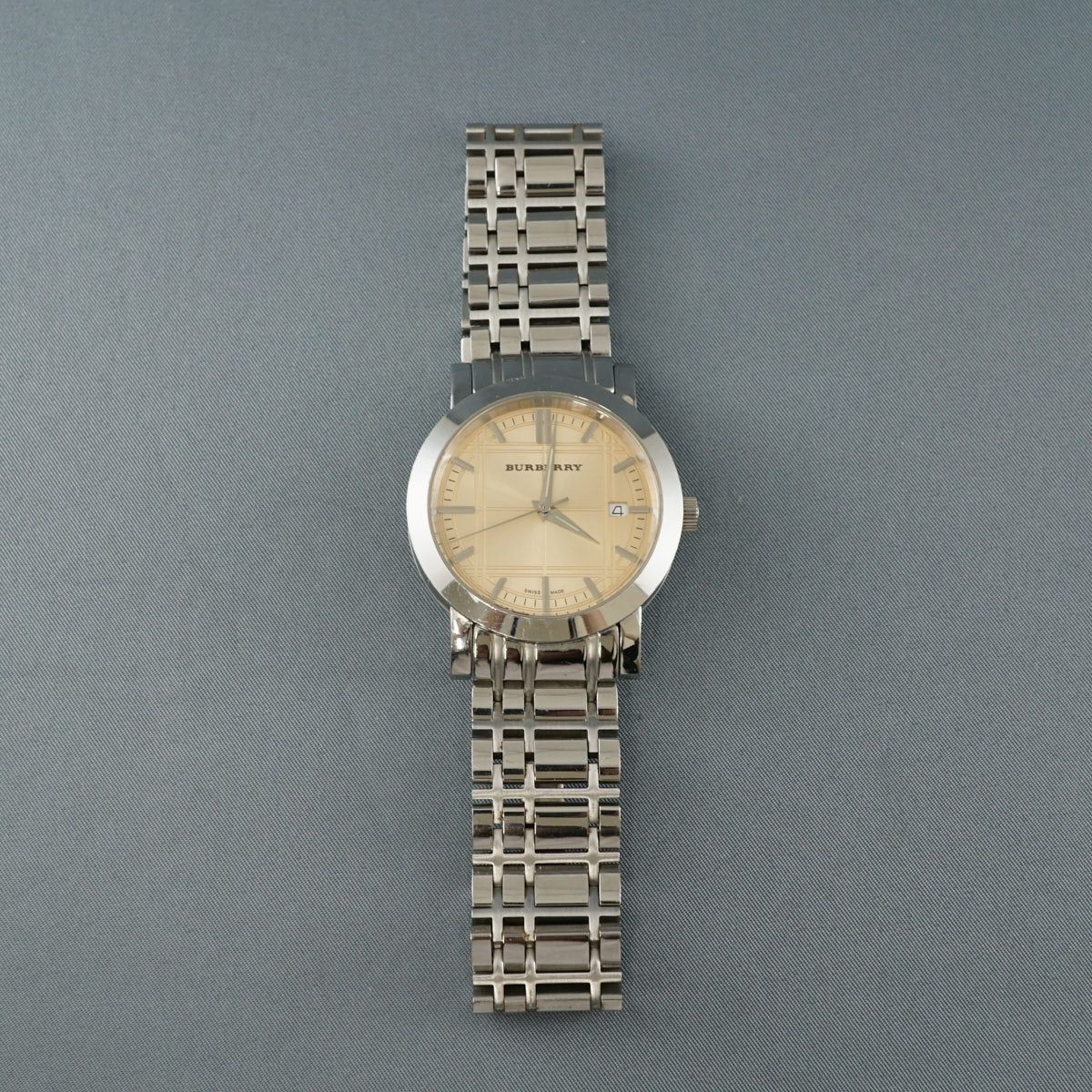 BURBERRY 腕時計 USED品 バーバリー BU1352 クォーツ 完動品 X0038 