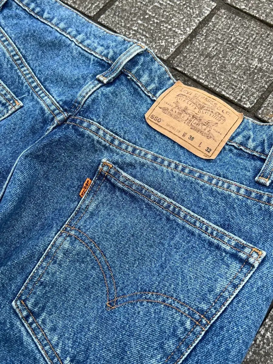 リヴァイ 550 90s オレンジ タブ