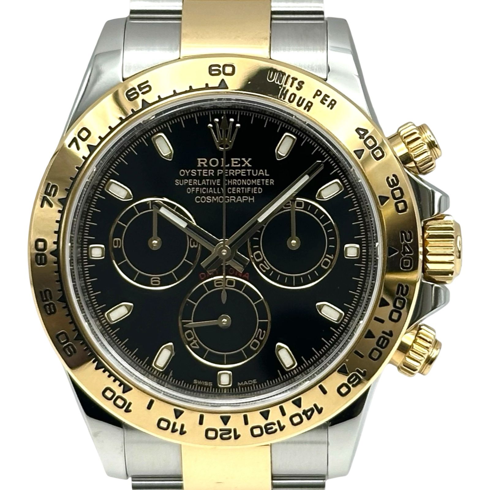 ロレックス ROLEX デイトナ 116503 ブラック ゴールド/ステンレススチール 自動巻き メンズ 腕時計