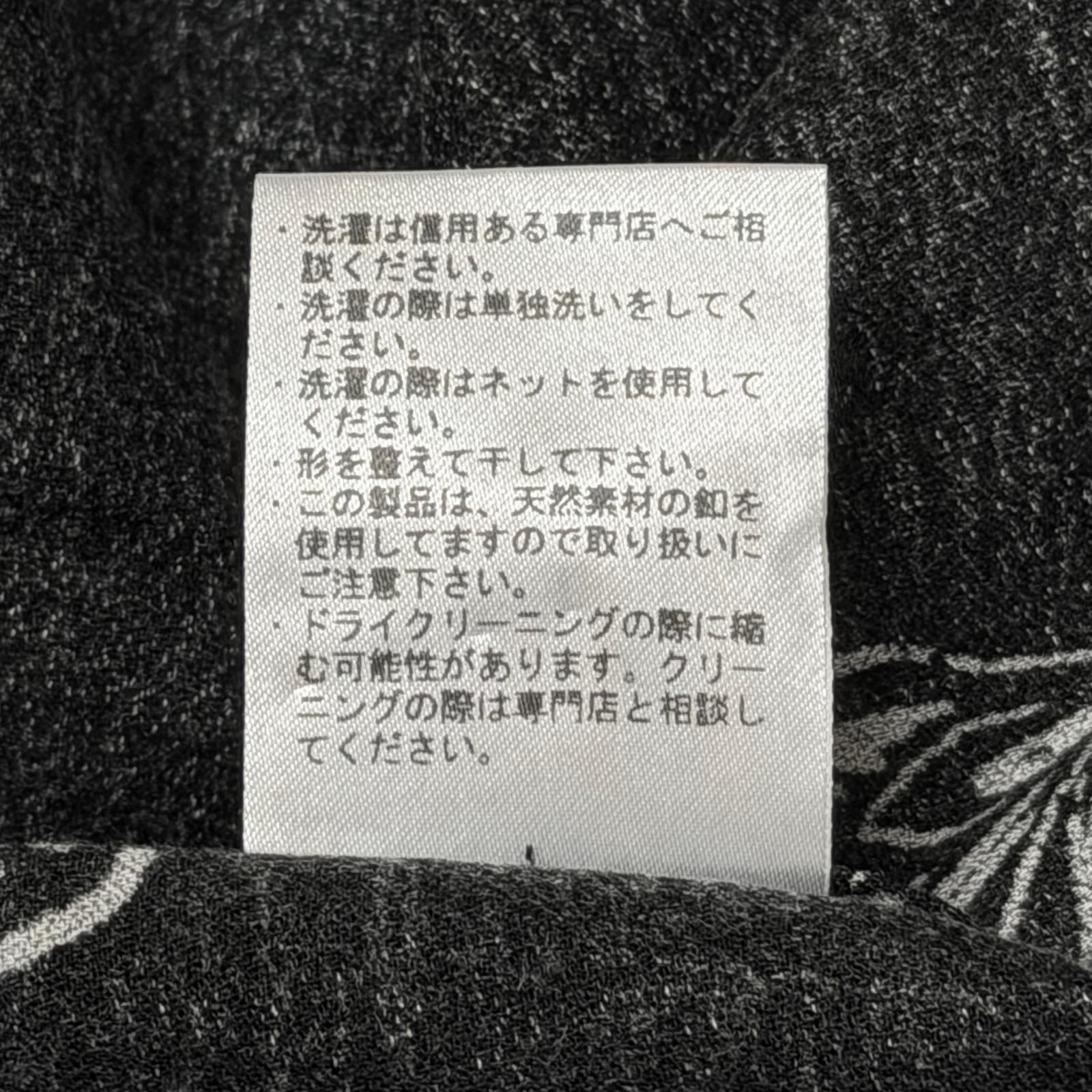 参考上代24200円 CALEE 25SS FLOWER PATTERN SH フラワーパターン