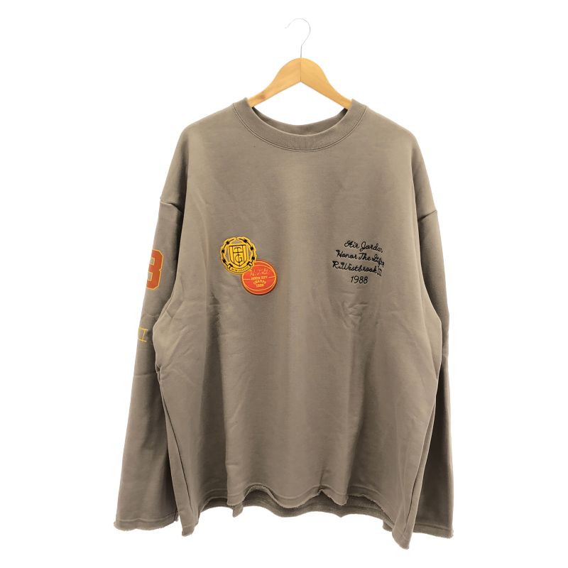 【中古】NIKE JORDAN プルオーバースウェット 2XL ライトブラウン ナイキ ジョーダン[66][240066190736] 中古】NIKE JORDAN プルオーバースウェット 2XL ライトブラウン ナイキ