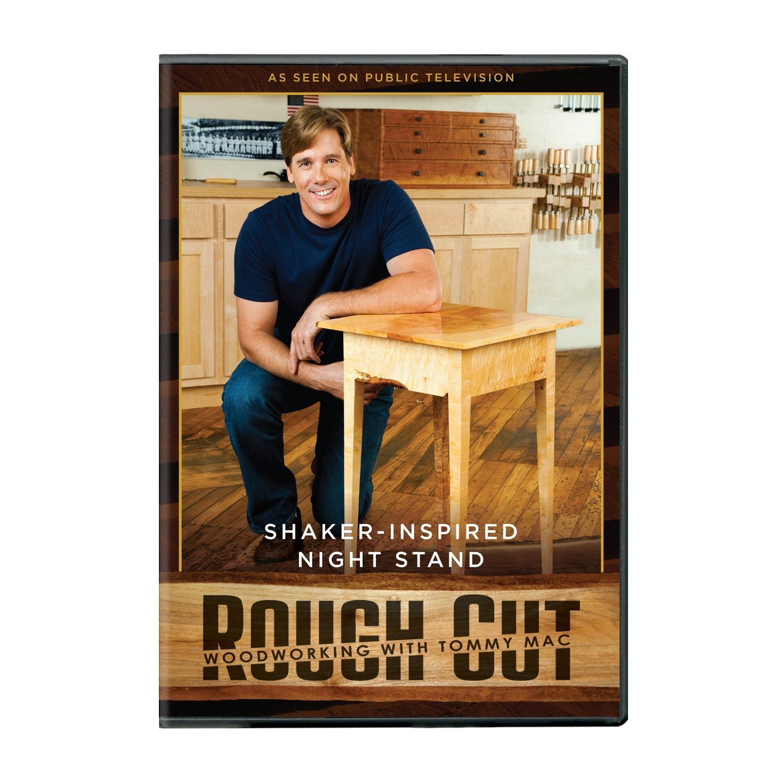 Rough Cut - Woodworking Tommy Mac: Night Stand [DVD]