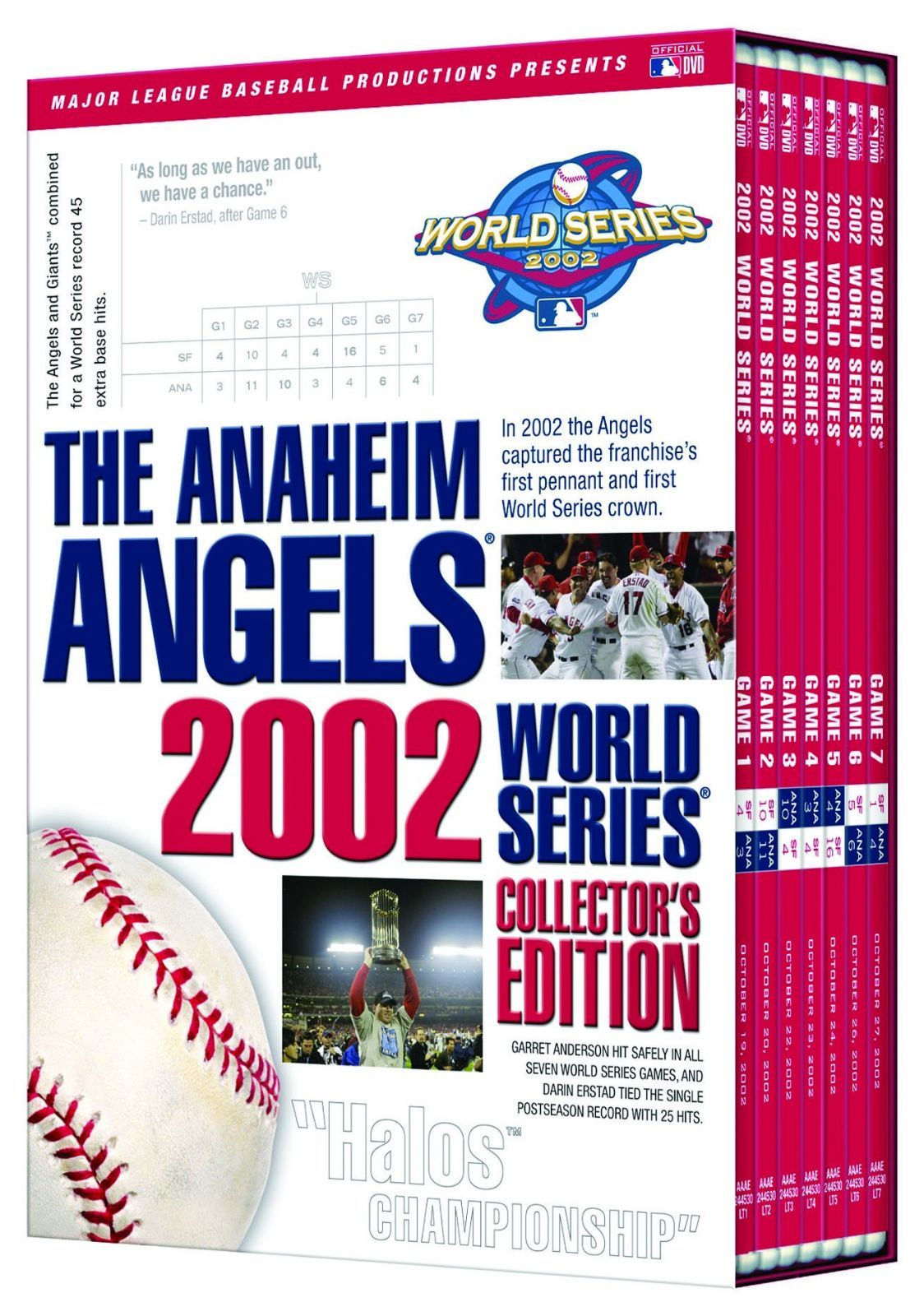 Anaheim Angels 2002 World Series Collectors Ed [DVD]