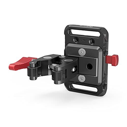 SmallRig Vマウントバッテリー用ミニプレート 蟹バサミクランプ付き-2989mt 10446f0f
