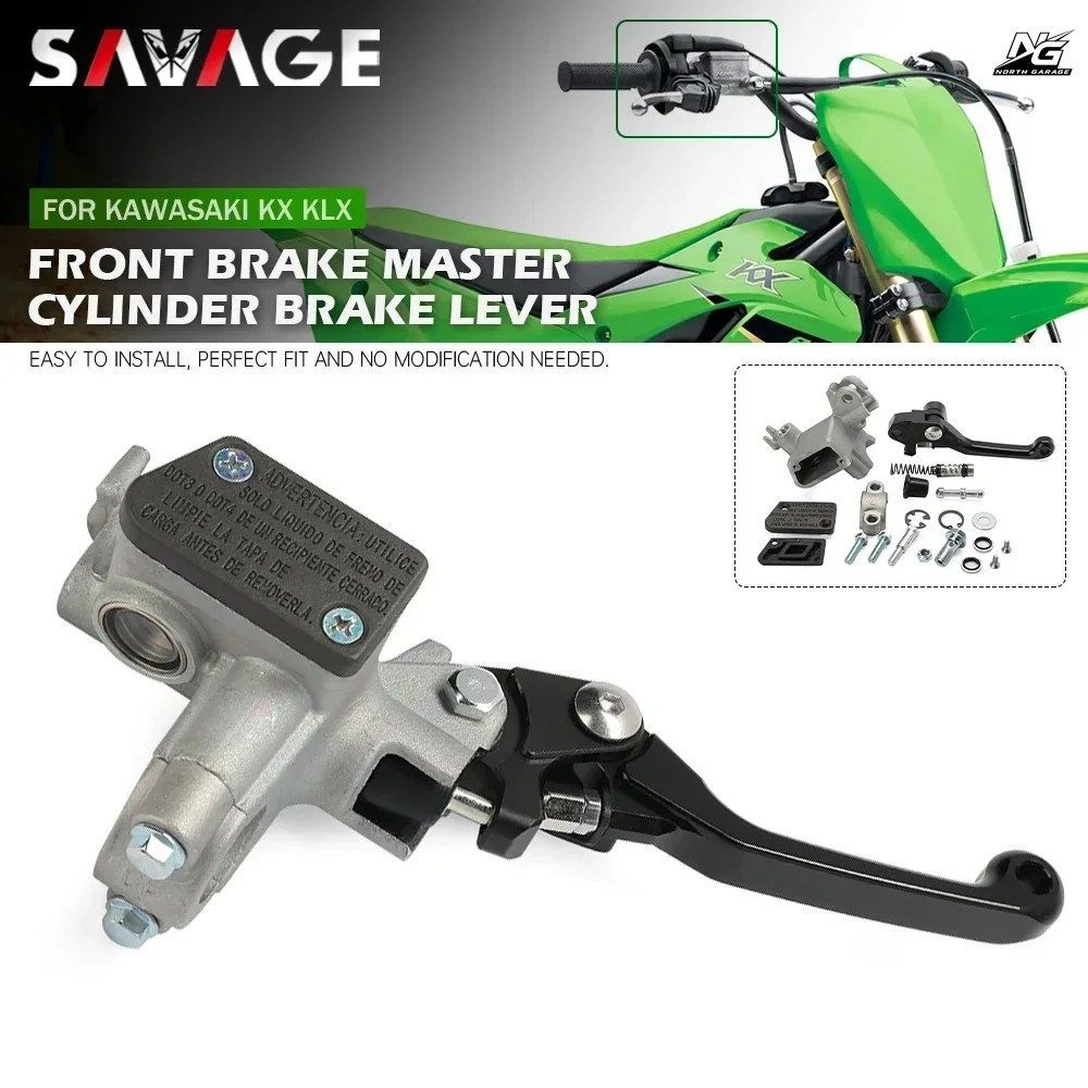 カワサキ KX 450F 250/F 125 100 85 65 112 500 KLX 650R 300R 250R KDX 200R オートバイ用フロントブレーキマスターシリンダー ブレーキレ
