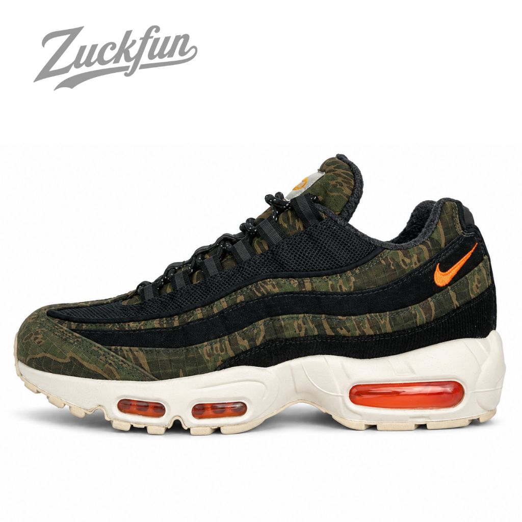 NIKE AIR MAX 95 WIP エア マックス 95 カーハート ブラック セイル トータル オレンジ 黒 25.5cm メンズ ナイキ スニーカー U03619