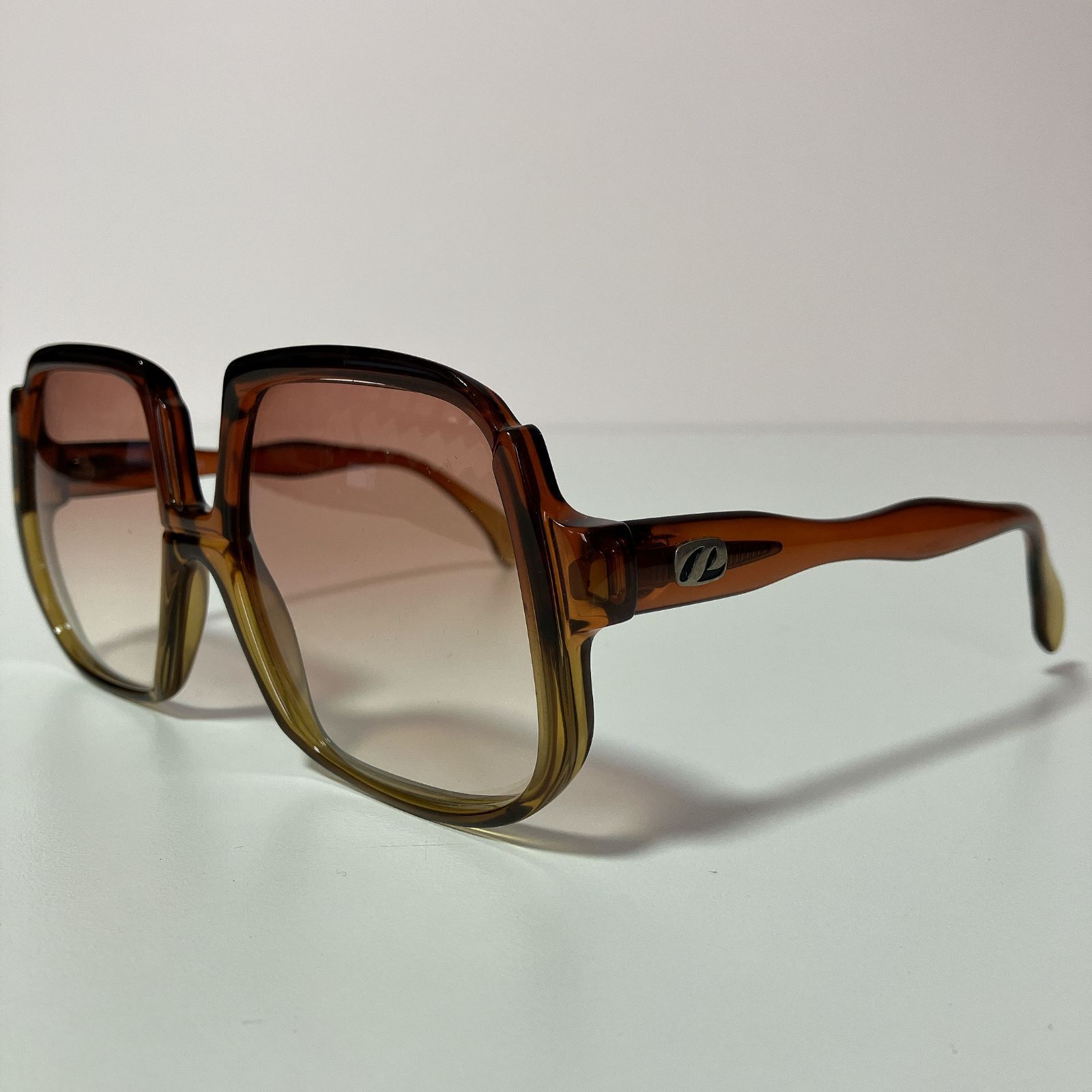 【ヴィンテージ】Persol RATTI ペルソール 70s サングラス スクエア オーバーサイズ レトロ　　　　T-434