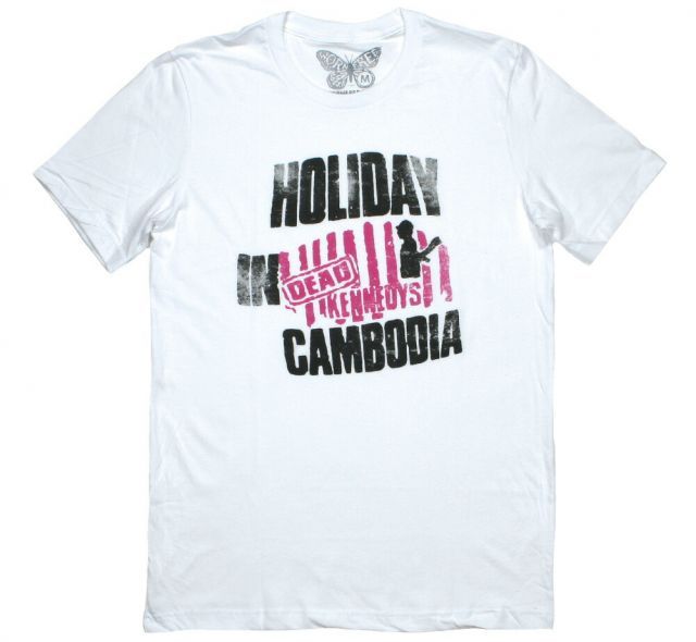 [Worn Free] Dead Kennedys / Holiday in Cambodia Tee (White) - [ウォーン・フリー] デッド・ケネディーズ Tシャツ