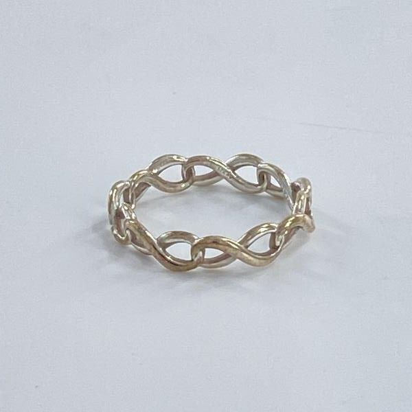【中古】Tiffany インフィニティバンドリング シルバー ティファニー Ag925[10]