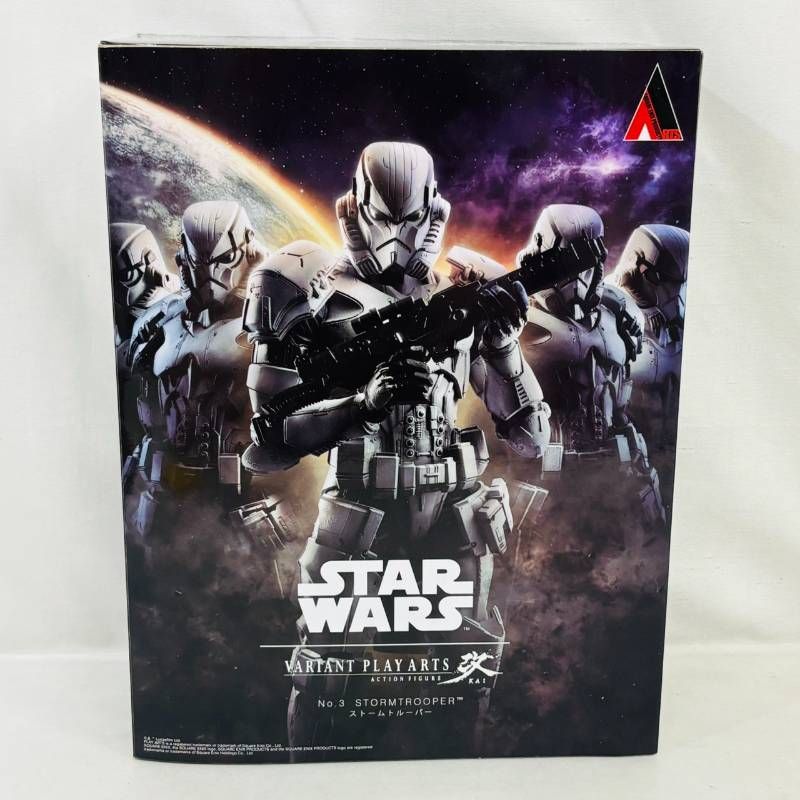 【良品】 STAR WARS VARIANT PLAYARTS 改 No.3 ストーム・トルーパー フィギュア / スターウォーズ プレイアーツ STORMTOROOPER SQUARE ENIX スクウェア エニックス 7,000円