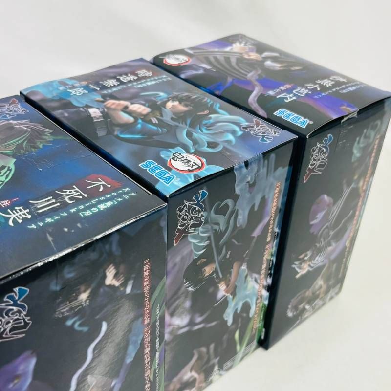 まとめ】 鬼滅の刃 XrossLink 3体 セット 柱稽古編 フィギュア / 不死