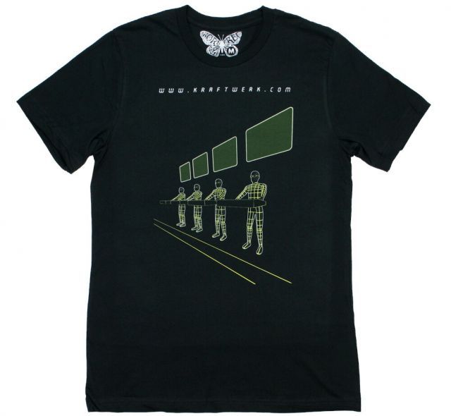 [Worn Free] Kraftwerk / Remixes Tee (Black) - [ウォーン・フリー] クラフトワーク Tシャツ