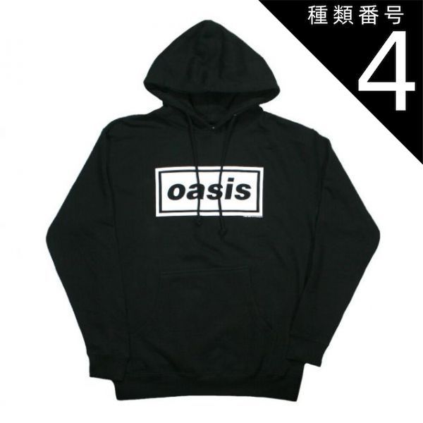 種類4：X-Large Oasis / Decca Logo Hoodie (Black) - オアシス フード パーカ