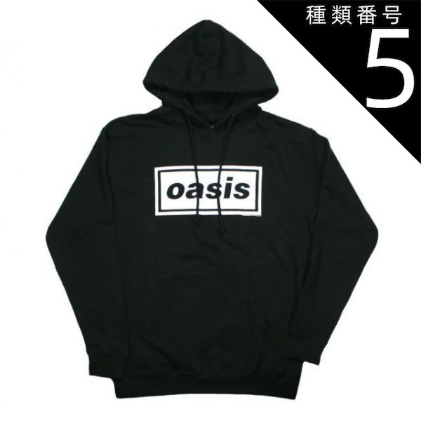 種類5：XX-Large Oasis / Decca Logo Hoodie (Black) - オアシス フード パーカ