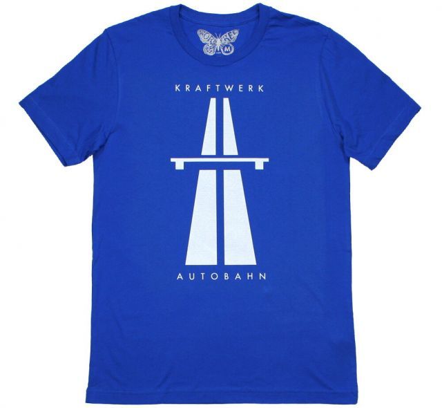 [Worn Free] Kraftwerk / Autobahn Tee (Blue) - [ウォーン・フリー] クラフトワーク Tシャツ