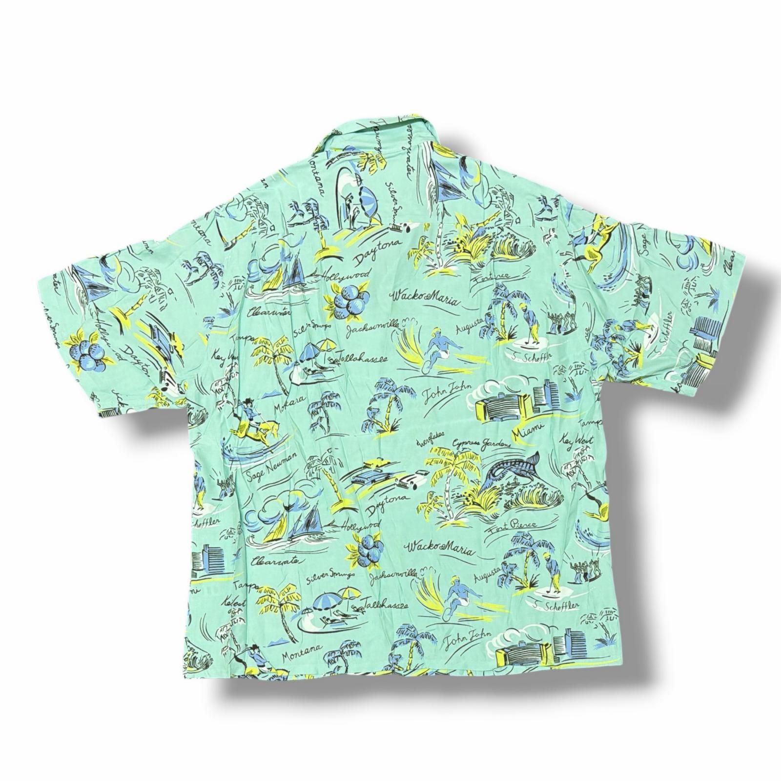 参考上代40700円 未使用 WACKO MARIA 25SS HAWAIIAN SHIRT S/S
