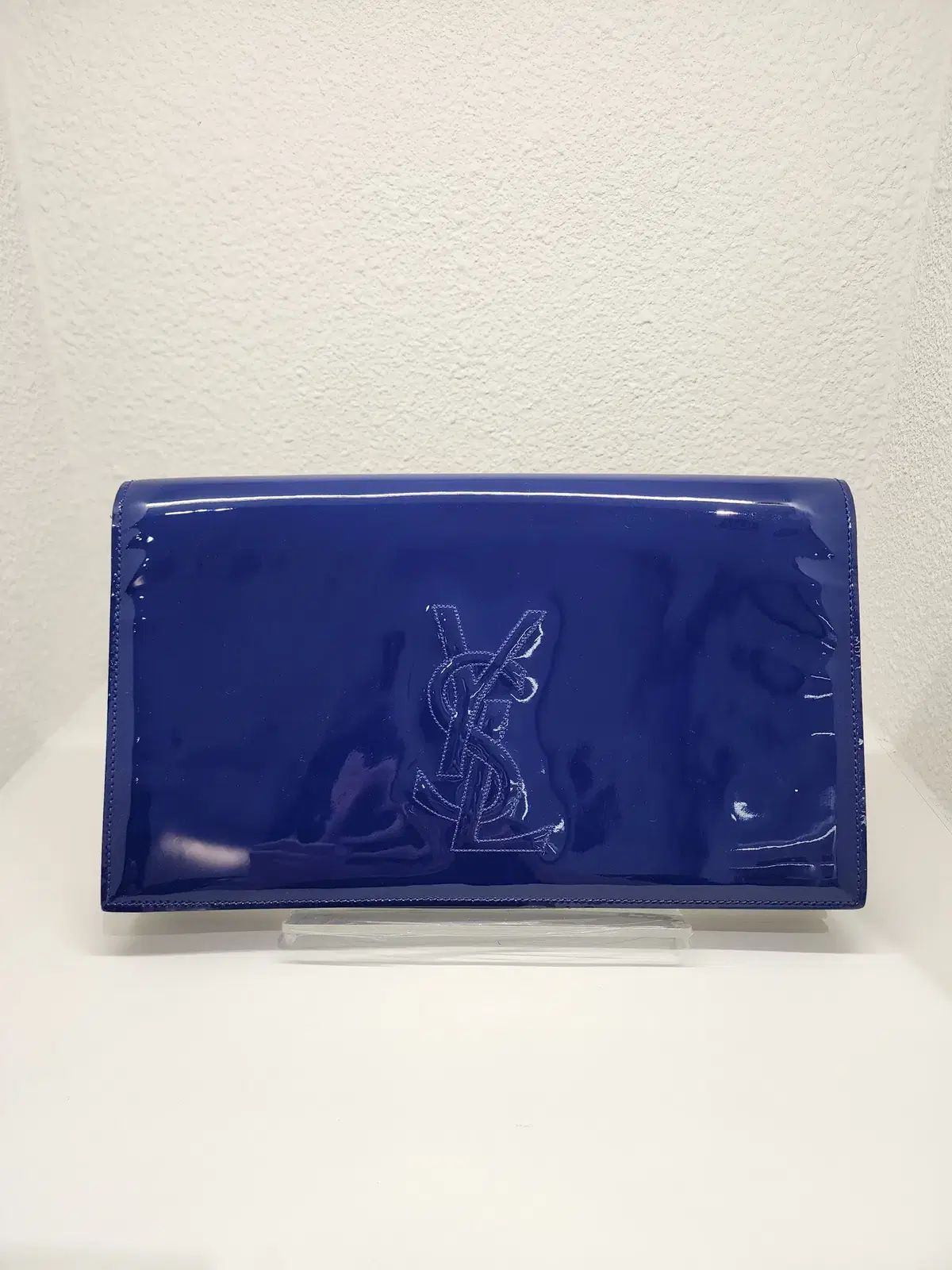 Saint Laurent サンローラン ベル ド ジュル ペンダント クラッチバッグ ブルー 361120