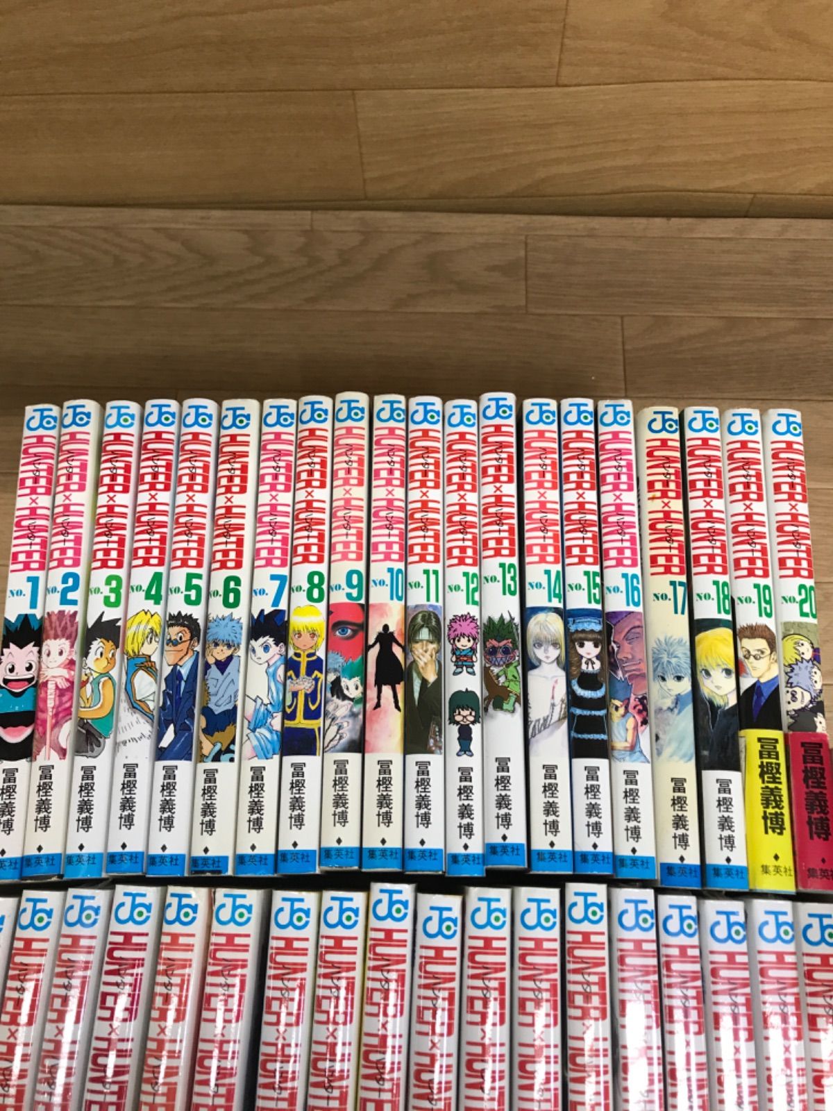 ☆②【未開封あり】ハンターハンター HUNTER×HUNTER 1~38巻 コミック 