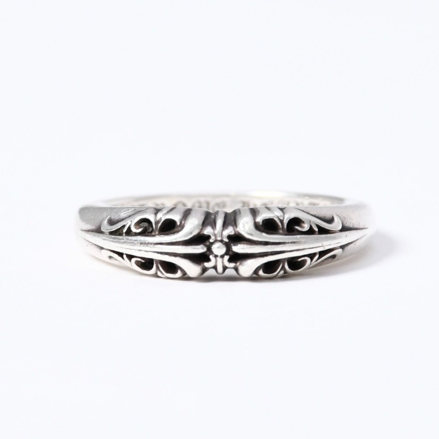 極美品 CHROME HEARTS クロムハーツ BABY CLASSIC K&T ベイビークラシックK&T リング 重量4.95g サイズ13号 中古 4a003774