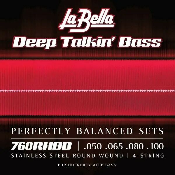 [La Bella] 760RHBB “Beatle” Bass Stainless Rounds 50-100 - ラ ベラ ベース 弦