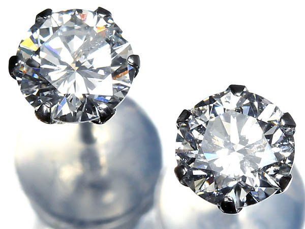 1IM18538S【売り切り】新品【RK宝石】≪DIAMOND≫ 極上ダイヤモンド 【カラーF＆G】 VERY GOOD 0.246ct/0.239ct Pt900 高級 一粒ダイヤ ピアス ジュエリー ソーティング 2枚付