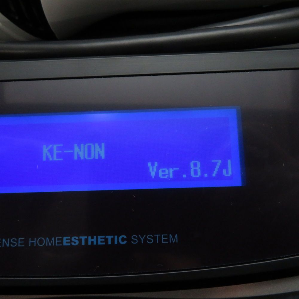 美品 ke-non ケノン ver8.7J フラッシュ式脱毛器 セルフ エステ