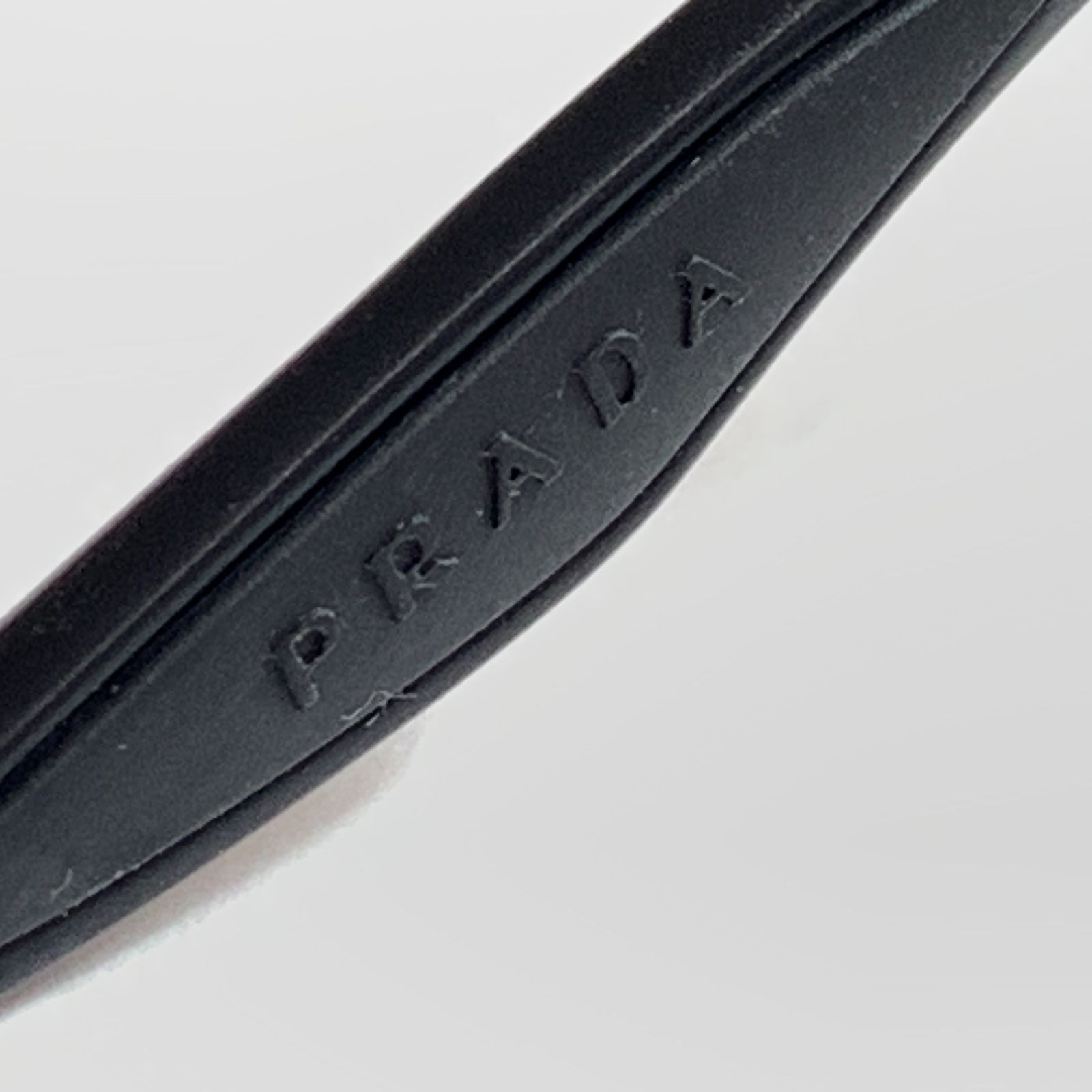 f001 K 2. 美品 PRADA プラダ サングラス SPS03O-F ブラック 58□17 