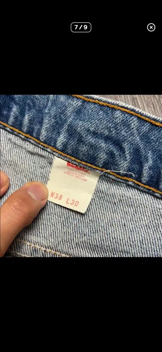 38/30 USA LEVI´S リーバイス 517 オレンジタブ インディゴ ライト