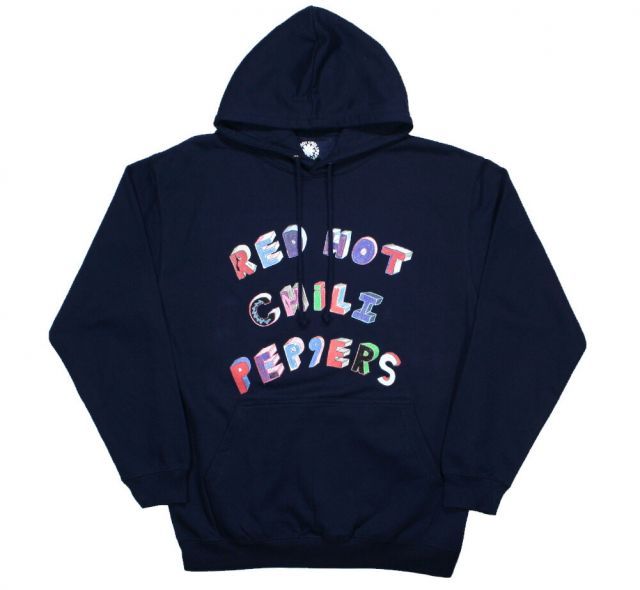 Red Hot Chili Peppers / RED HOT CHiLI PEP9ERS Hoodie (Dark Navy) - レッド・ホット・チリ・ペッパーズ フード パーカ