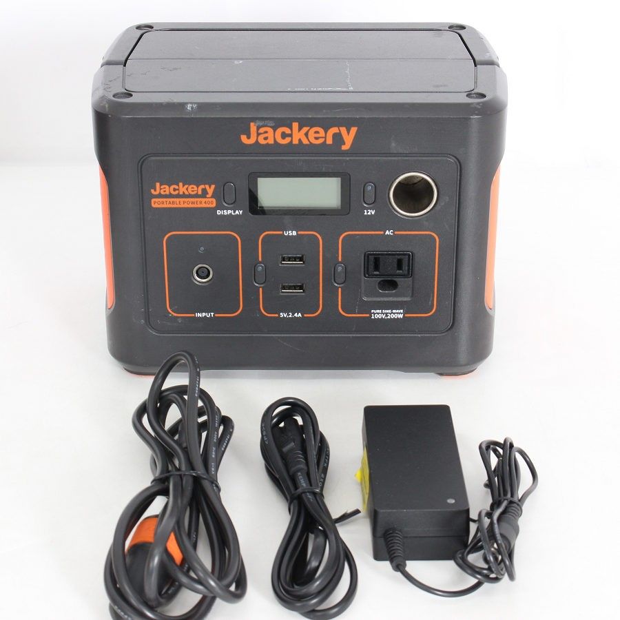 Jackery 400 PTB041 大容量 ポータブル電源 112200mAh/400Wh 蓄電池 非常用電源 ジャクリ 本体