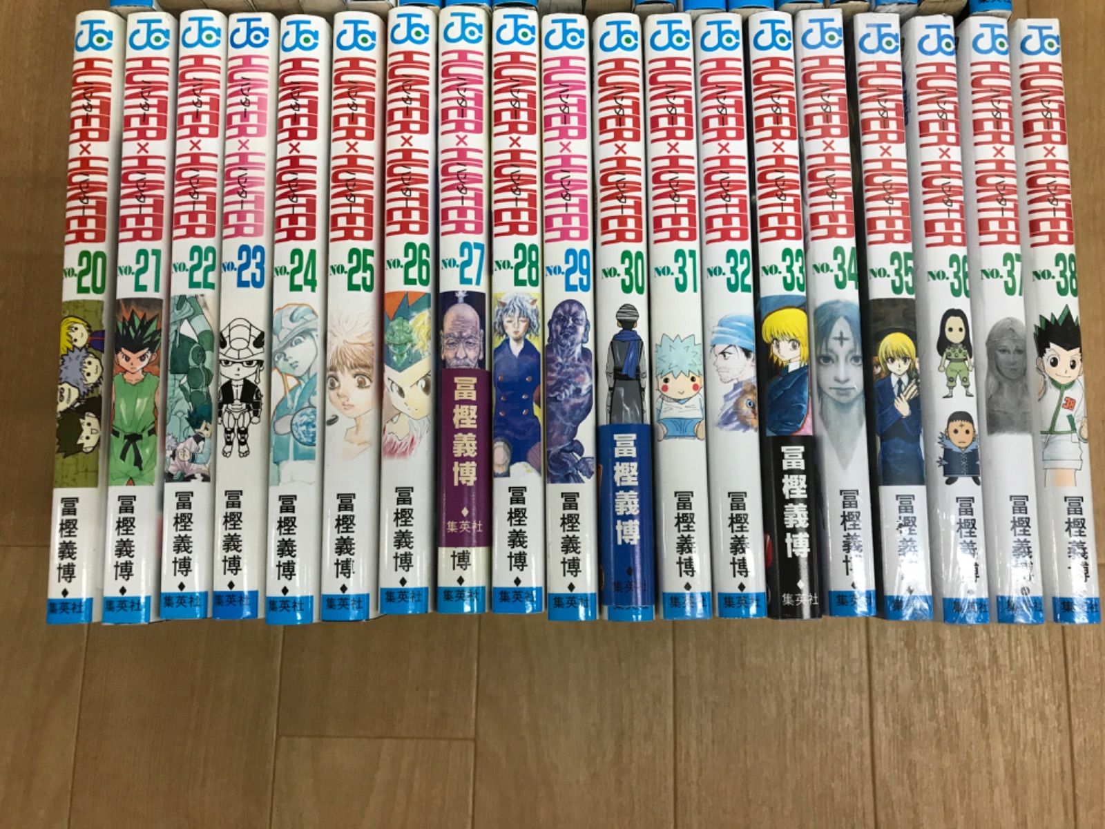 ☆②【未開封あり】ハンターハンター HUNTER×HUNTER 1~38巻 コミック