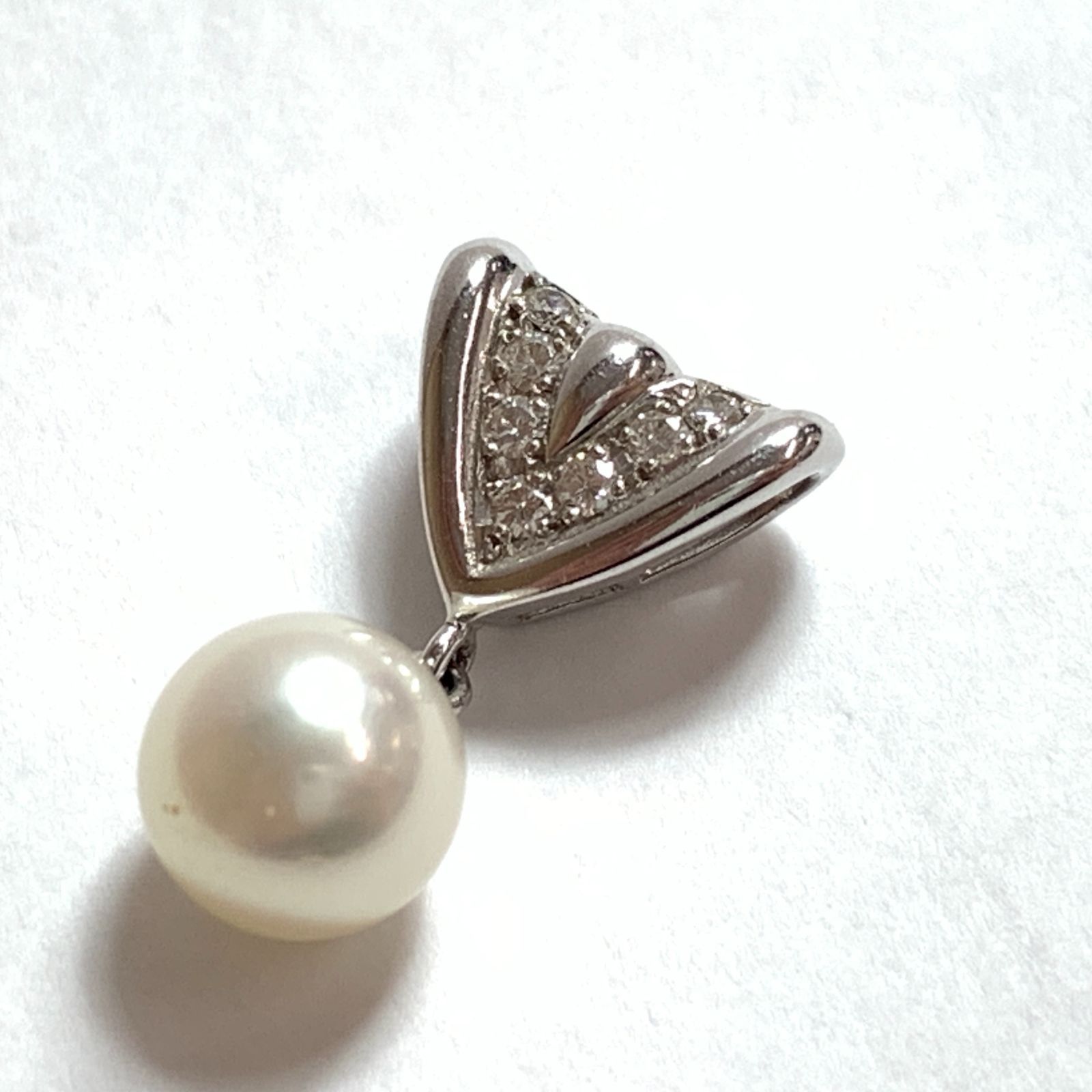 f001 A2 ミキモト MIKIMOTO パール ペンダントトップ 真珠 ペンダント 