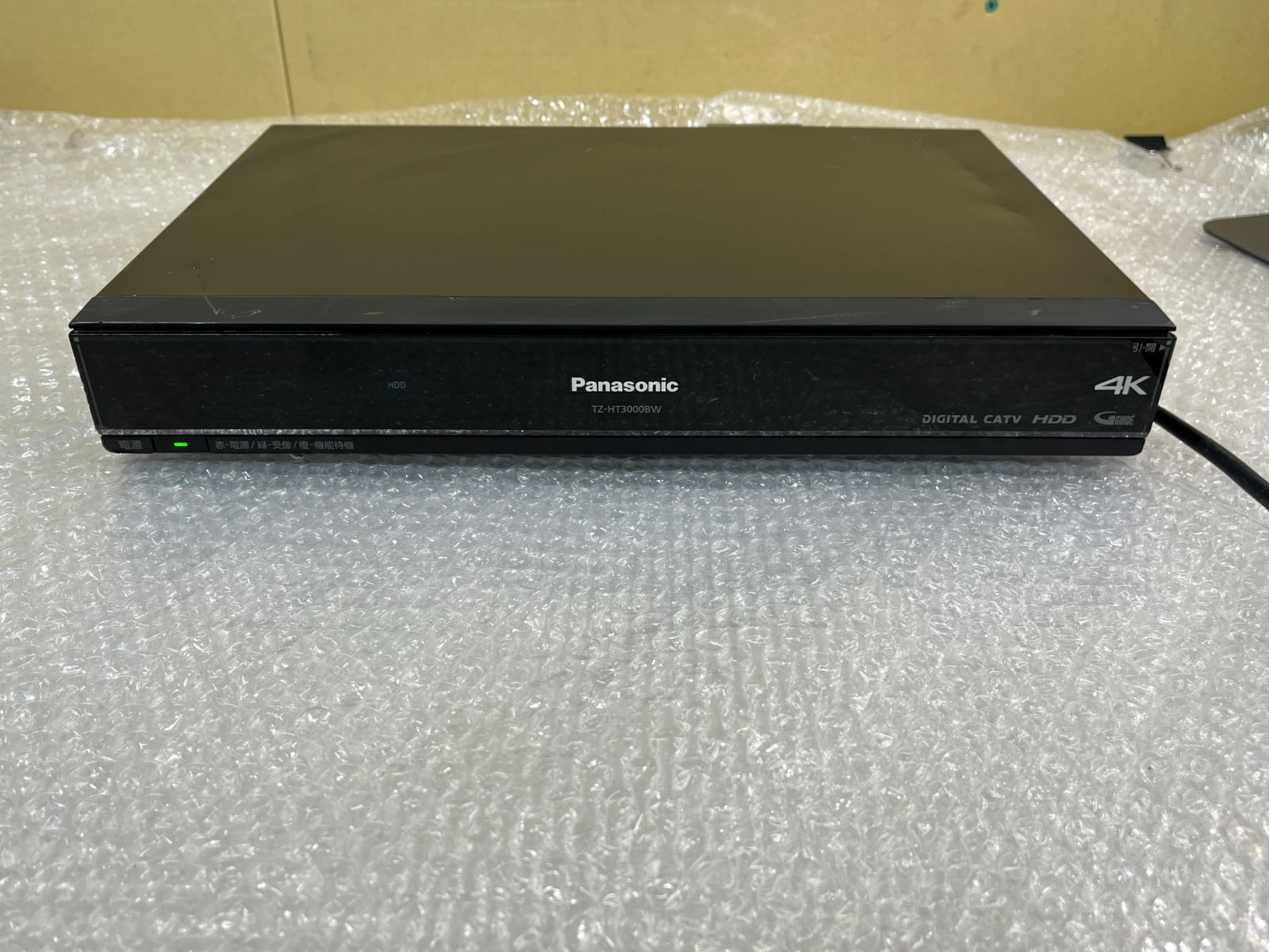 ◇Panasonic TZ-HT3000BW CATVデジタルSTB 4K HDD内蔵