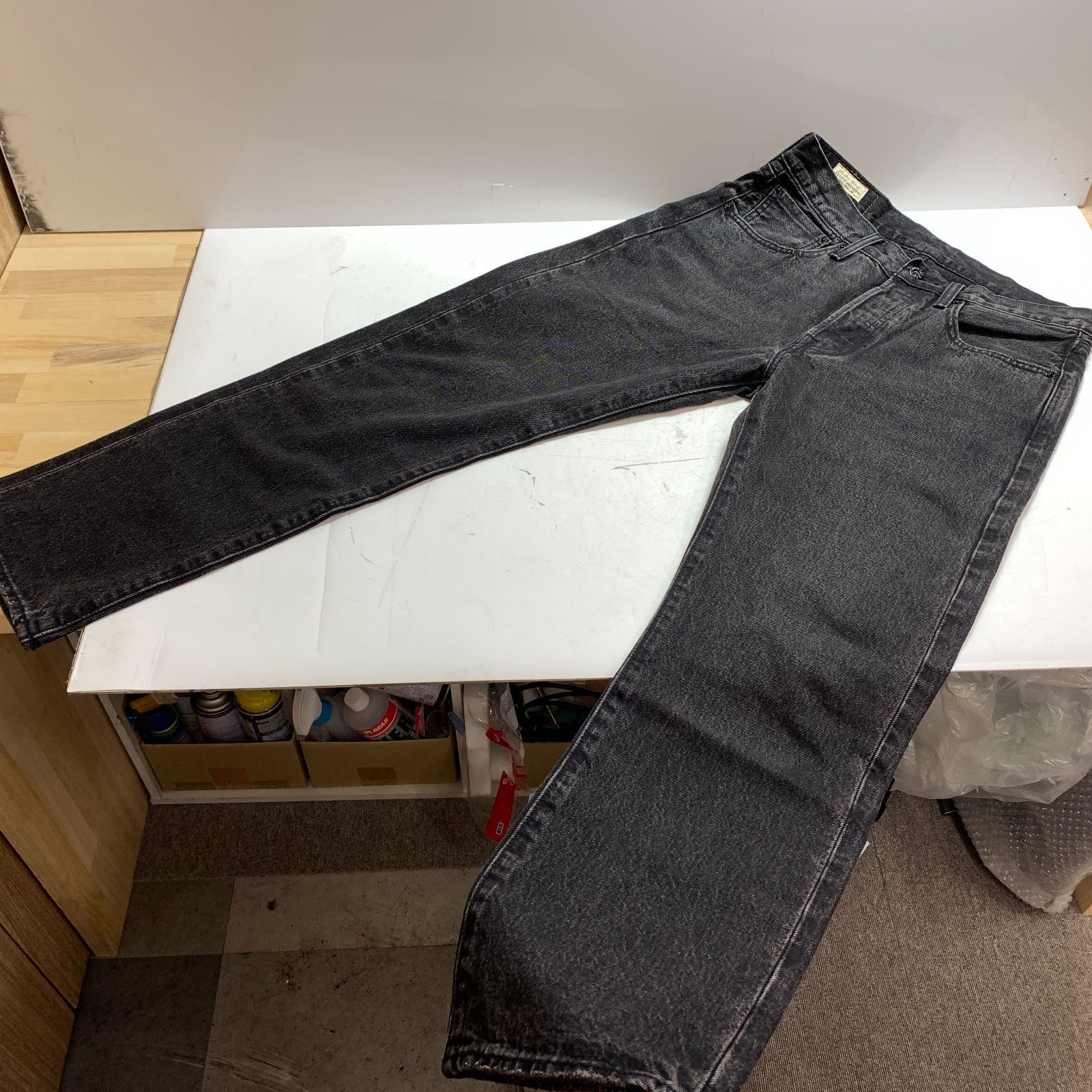 f001 L4 美品 Levi's 30th 別注 501 BLACK エディフィス EDIFICE 30周年 デニム パンツ ジーンズ 0022U0000 W31 L28