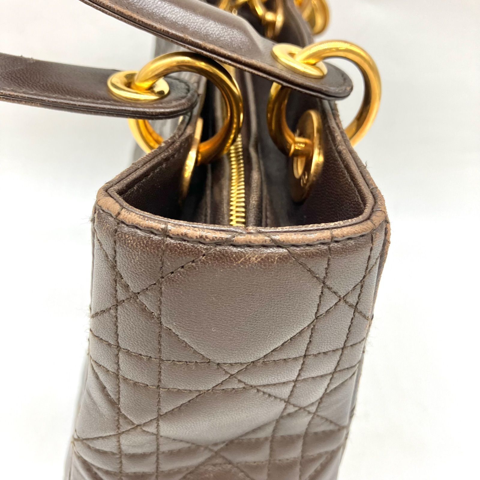 FA609【お買い得】Christian Dior ハンドバッグ Lady Dior My ABC Dior