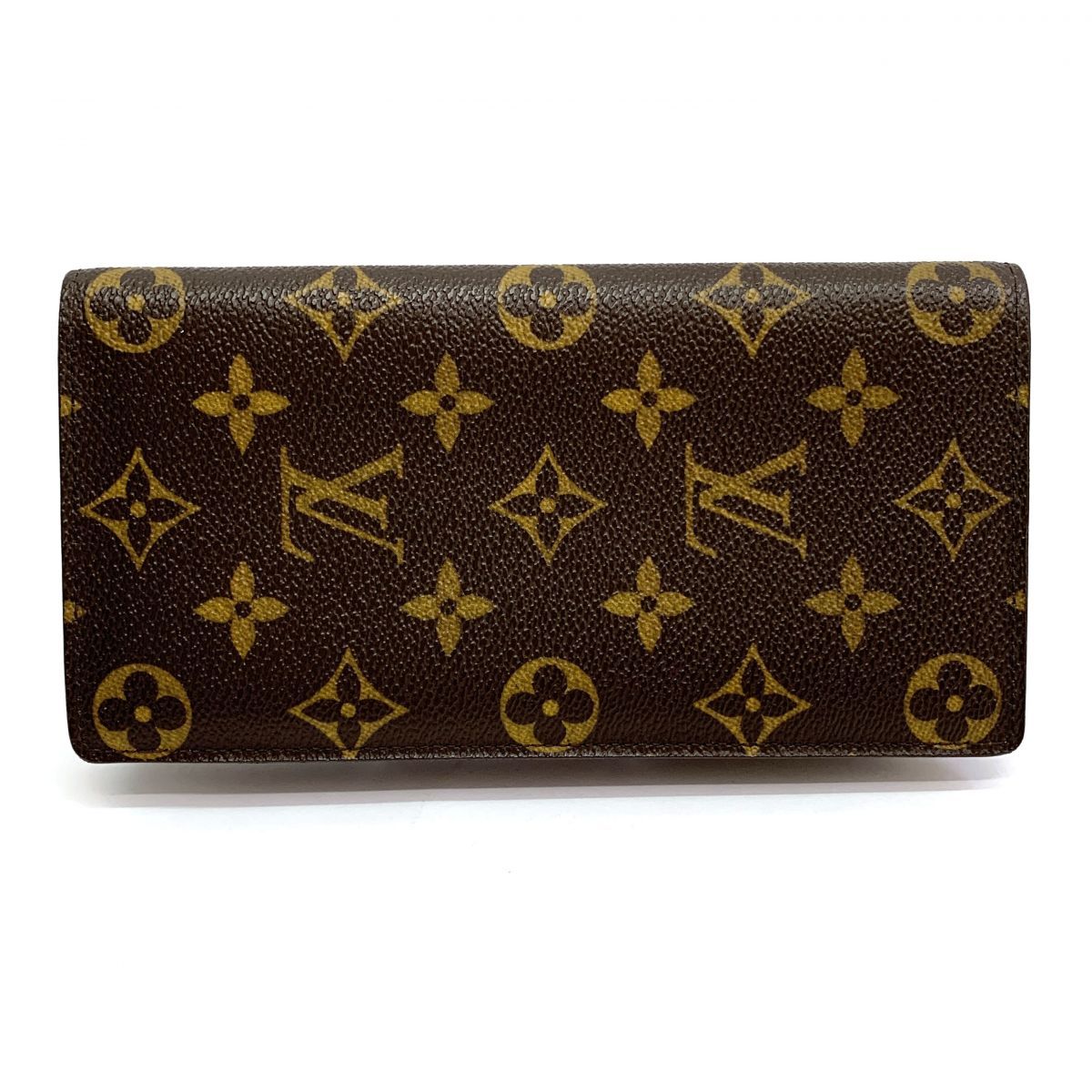 LOUIS VUITTON ルイ・ヴィトン モノグラム ポルトフォイユ・ブラザ 二つ折り長財布 ※中古 【津山店】