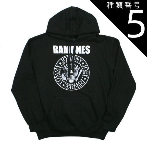 種類5：XX-Large Ramones / Presidential Seal Hoodie (Black) - ラモーンズ フード, プルオーバー パーカ