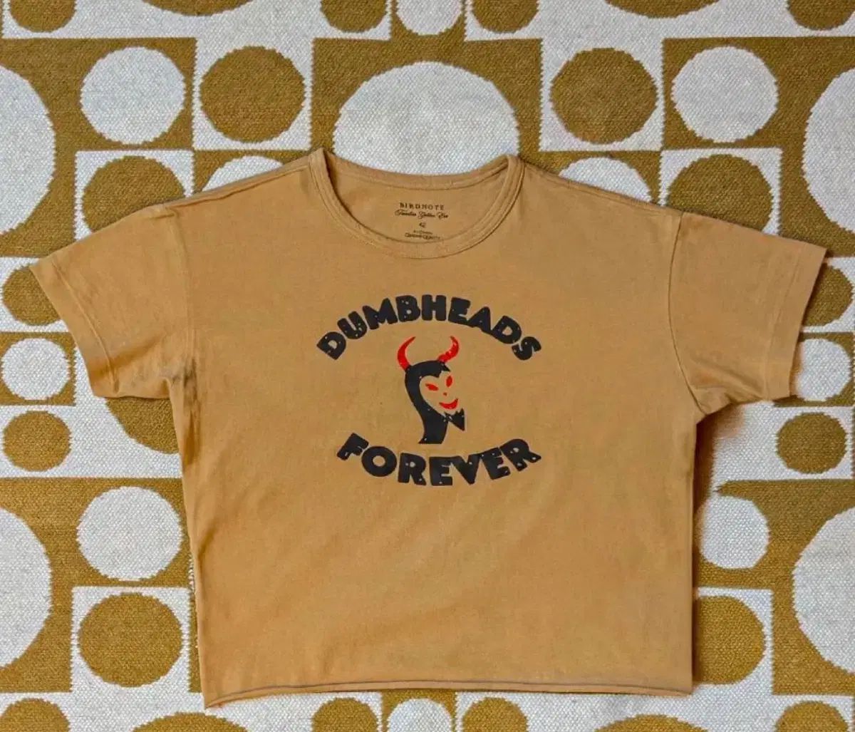 新品 BIRDノート 半袖Tシャツ イエロー 40