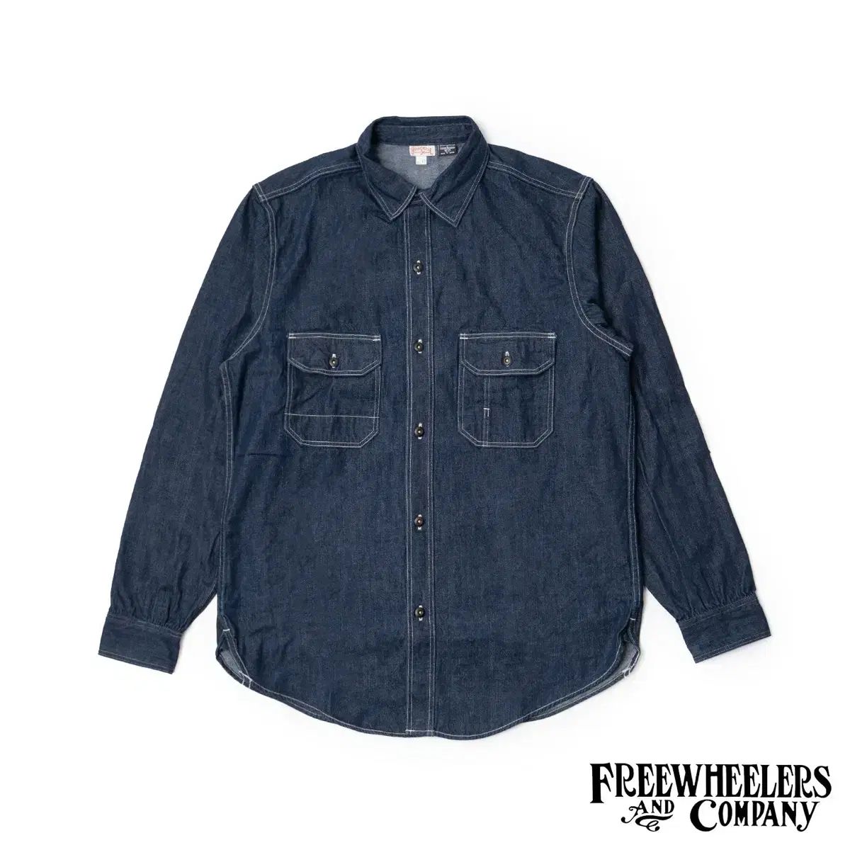 17 1/2 FREEWHEELERS(フリーホイーラーズ) デニム メカニック シャツ BIRNER 新品