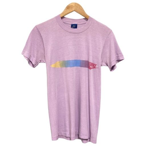 【中古】　NIKE　Tシャツ　80s vintage　80年代　OLD　紺タグ　半袖　トップス　クルーネック　ロゴT　スポーツ　古着　/7309