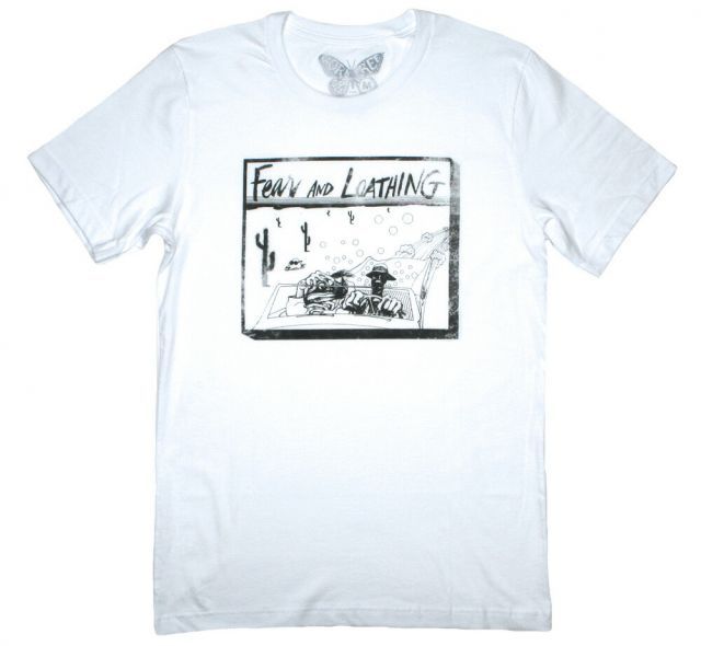 [Worn Free] Hunter S. Thompson / Fear and Loathing in Las Vegas Tee 1 (White) - [ウォーン・フリー] ハンター・S・トンプソン / ラスベガス★71(ラスベガスをやっつけろ) Tシ
