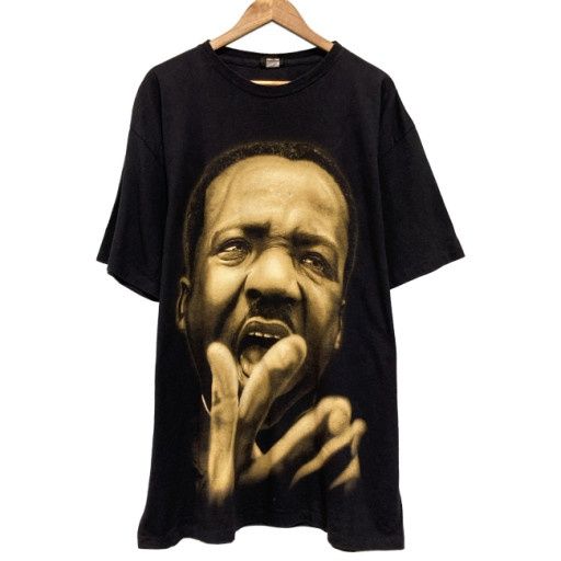 【中古】　Changes　Tシャツ　90s vintage　90年代　OLD　半袖　トップス　クルーネック　マーティン ルーサー キング ジュニア　キング牧師　オーバーサイズ　USA製　古着　/7309